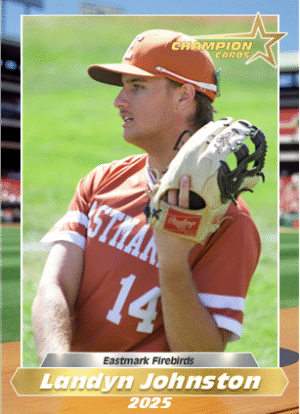 Landyn Johnston trading card
