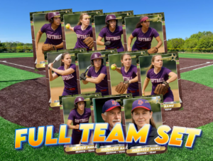 Custom Softball Team Trading Card Set